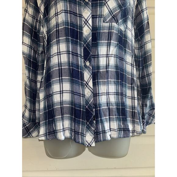Rails Long Sleeve Button Up Top Size L - Picture 4 of 9